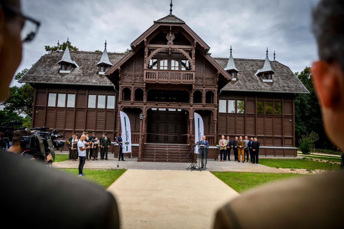 Átadták Habsburg Frigyes megújult millenniumi pavilonját