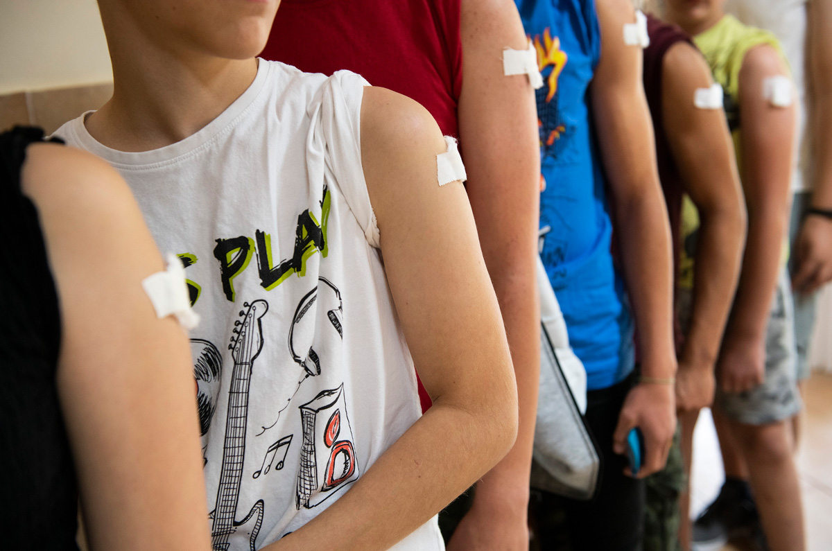 Megkezdődött az iskolai oltási akció