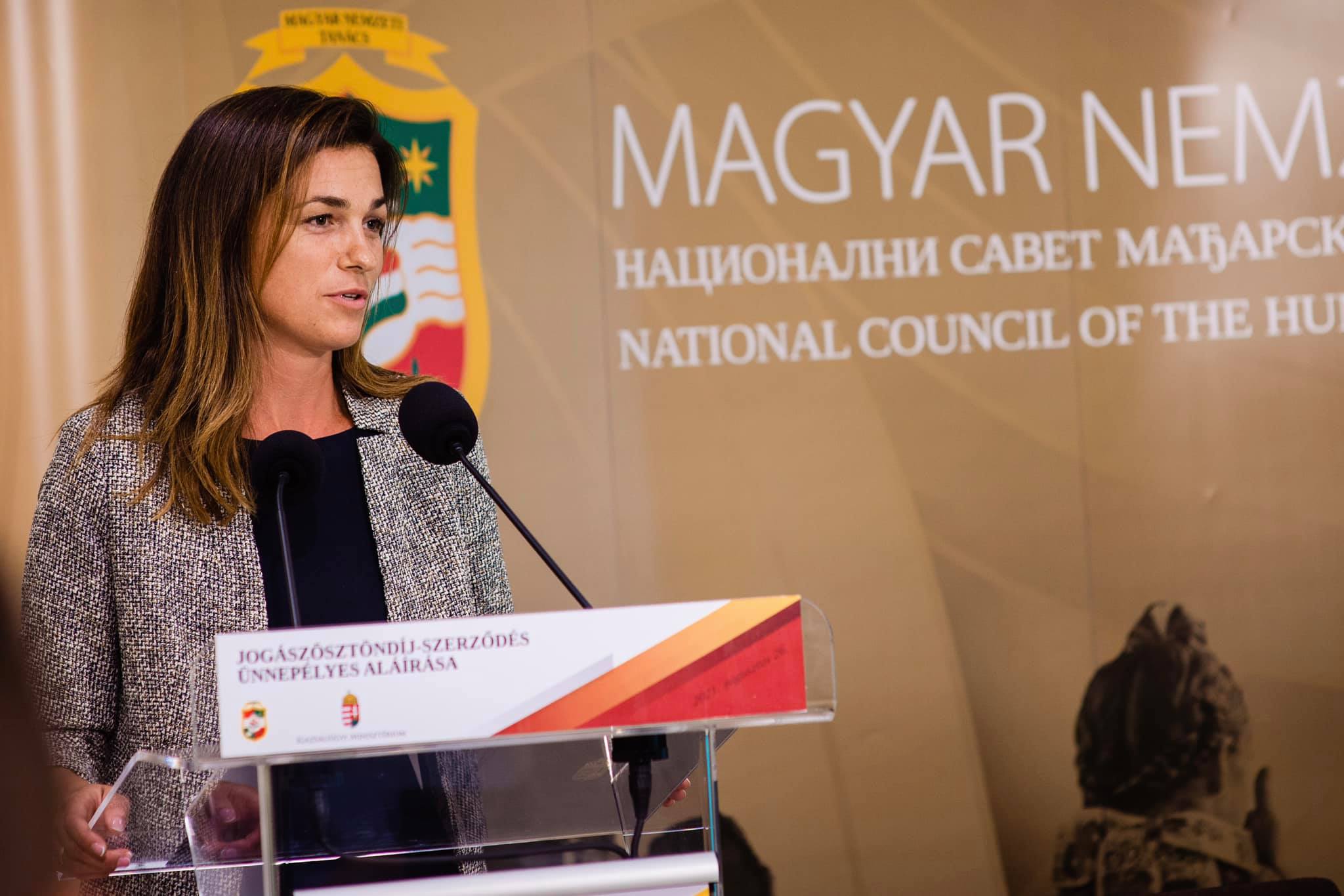 Varga Judit Szabadkán adott át új, magyar oktatási intézményt