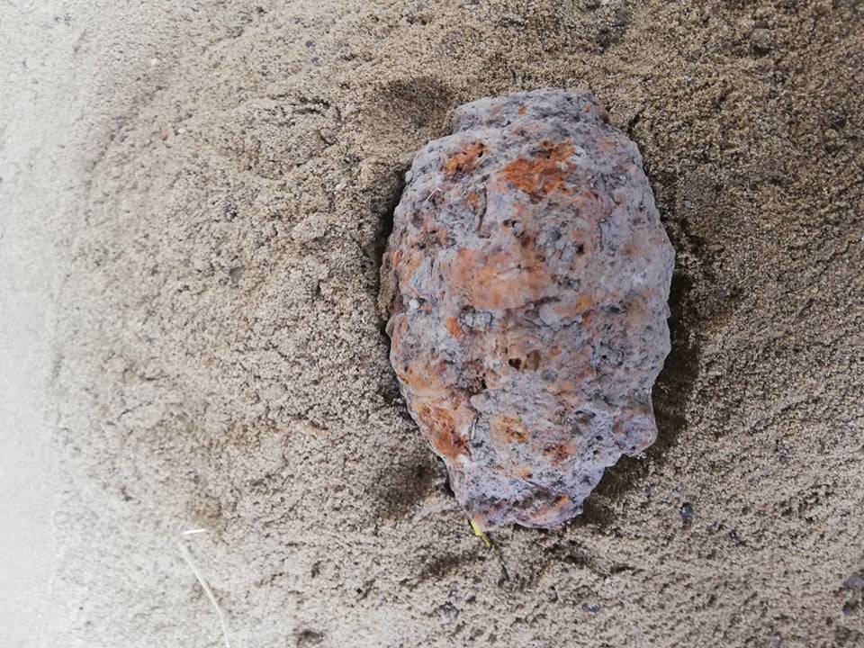 Világháborús kézigránátot találtak és szállítottak el