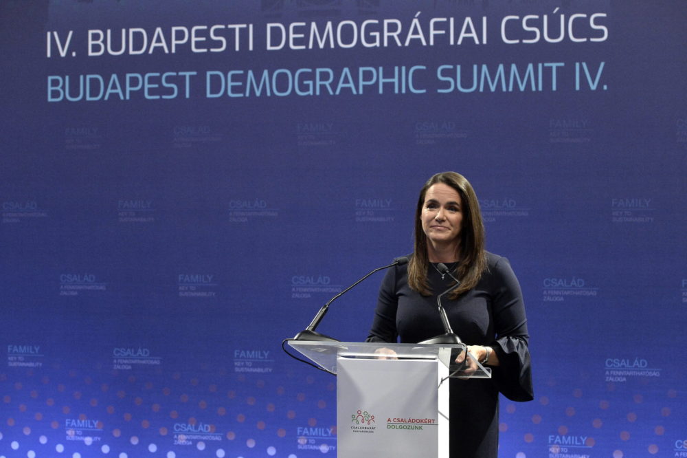 Novák Katalin: 2010 óta a családokért dolgozik a kormány