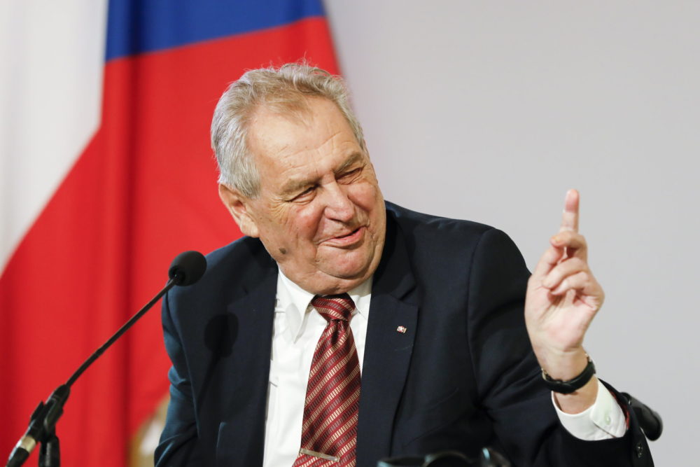 Nem súlyos Milos Zeman cseh államfő egészségi állapota
