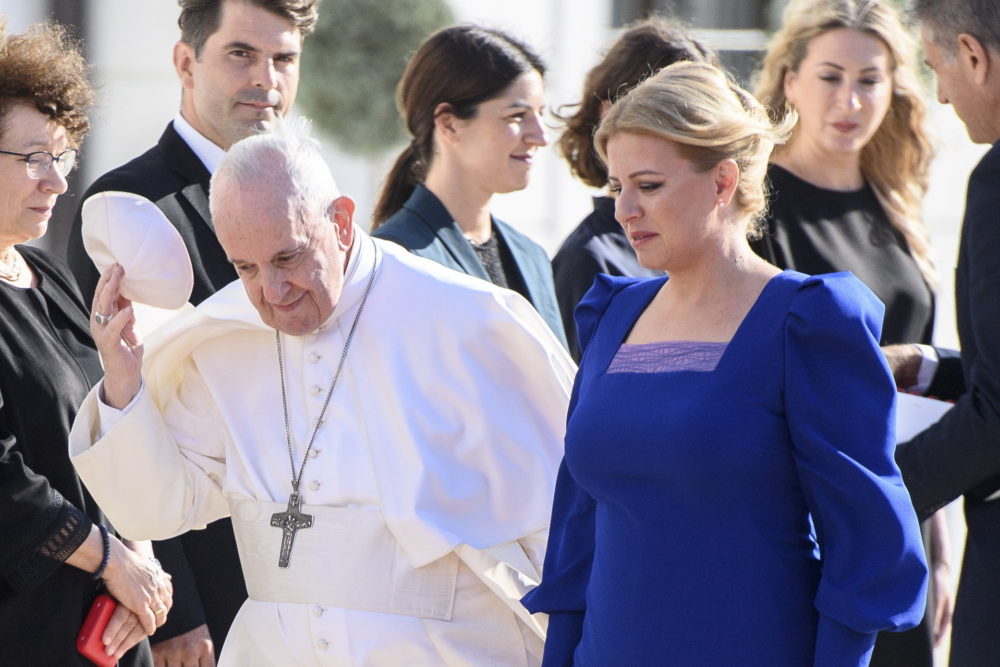 Ferenc pápa a járvány utáni európai összefogást sürgette Pozsonyban