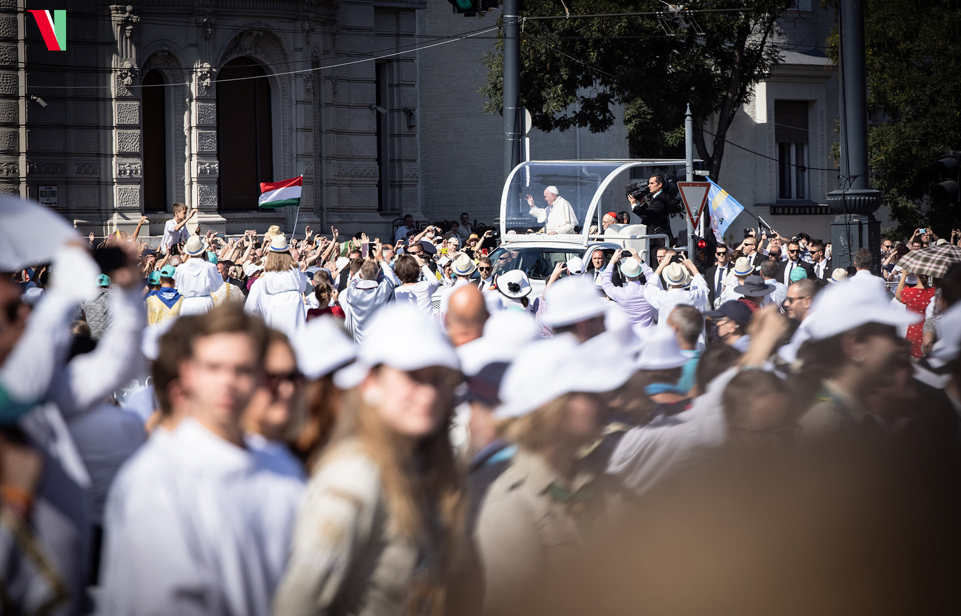 Látható volt, hogy az emberek szeretik a szentatyát