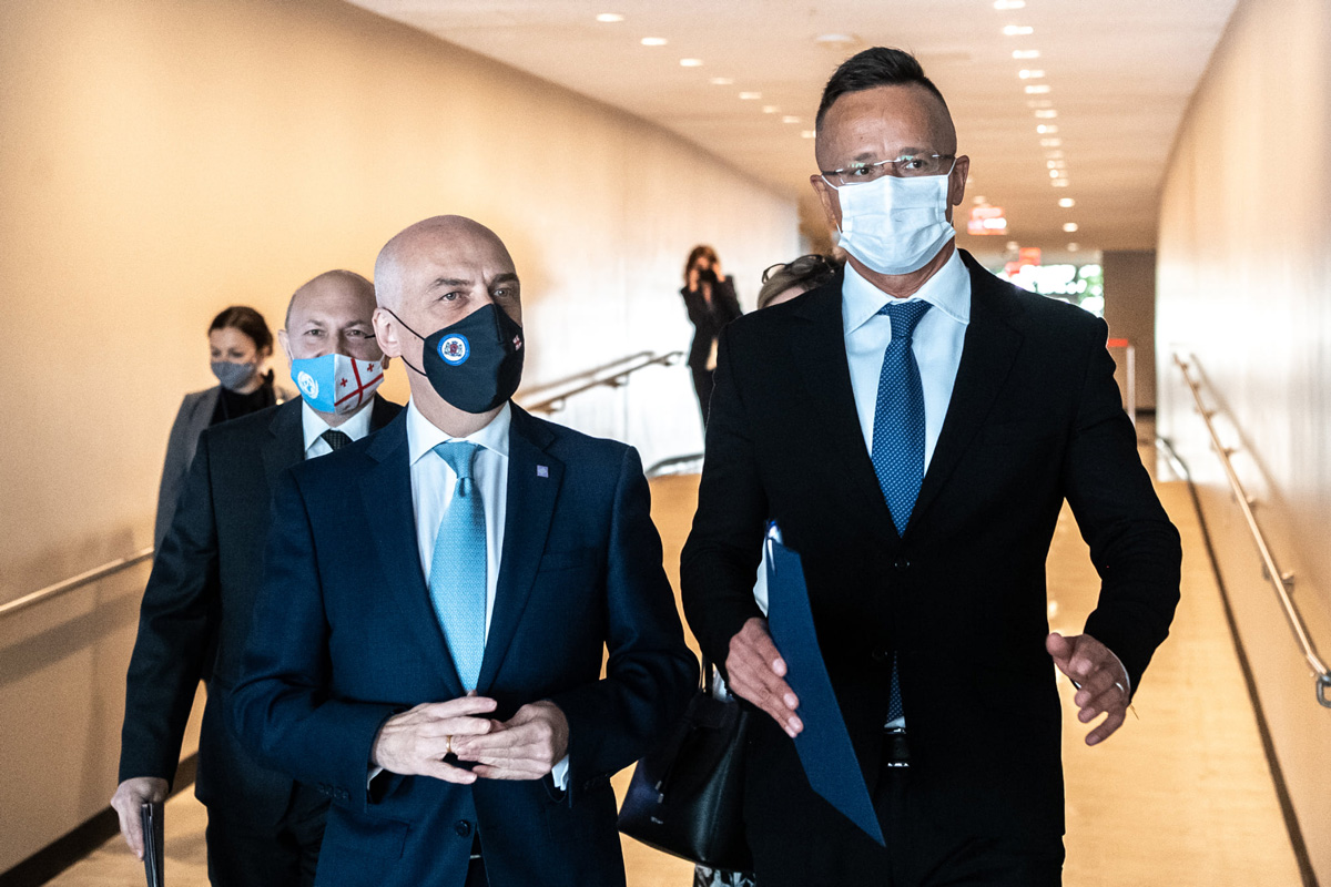 Hét külügyminiszterrel folytatott tárgyalást Szijjártó Péter New Yorkban