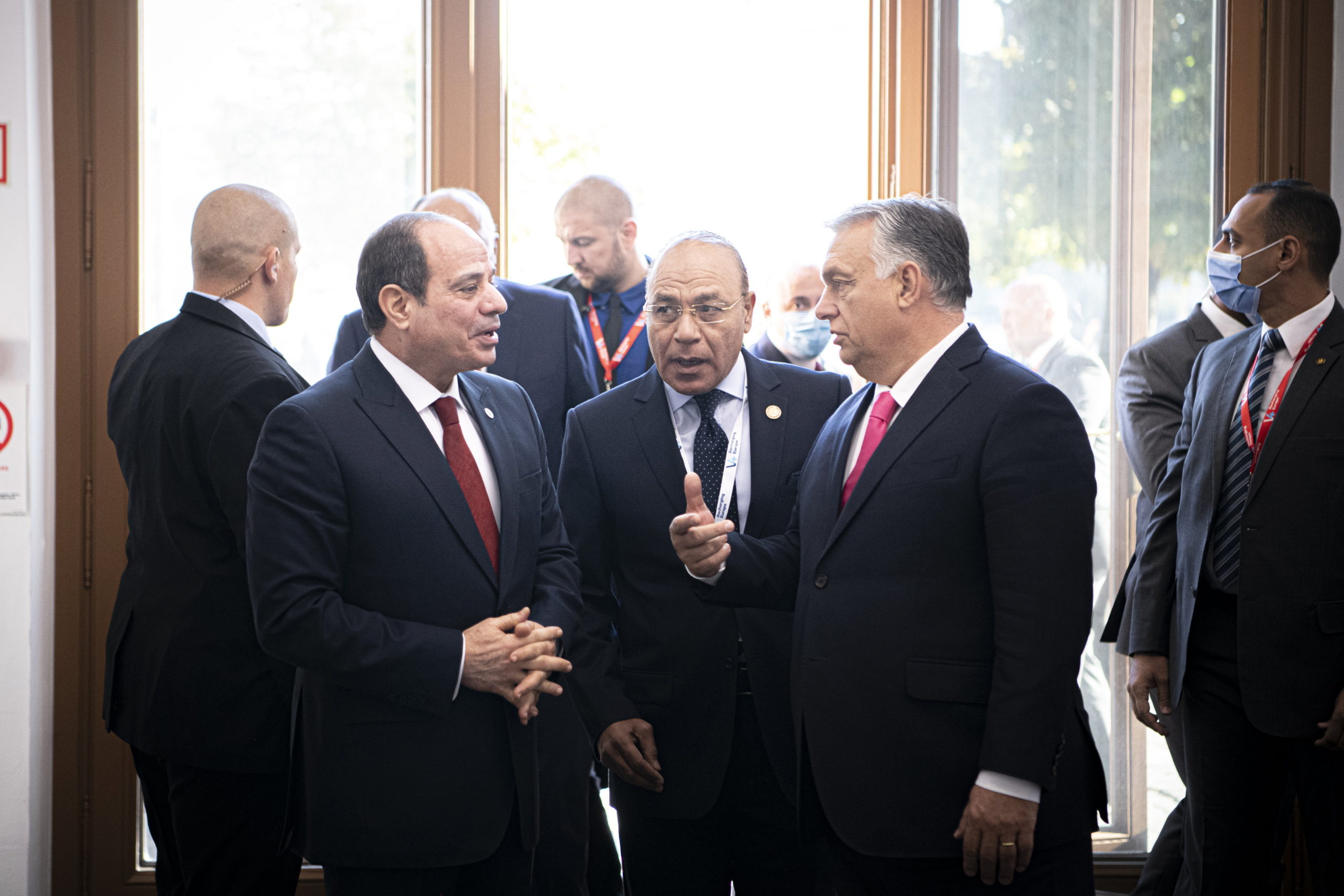 Hivatalos látogatás keretében fogadja Egyiptom elnökét Orbán Viktor