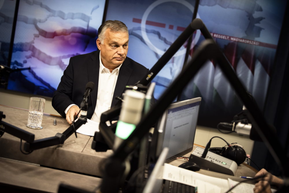 Orbán Viktor: Csak az oltás működik
