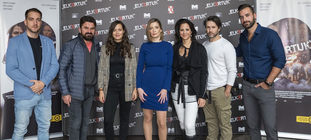 Az Elkxrtuk című film sajtóvetítése Budapesten