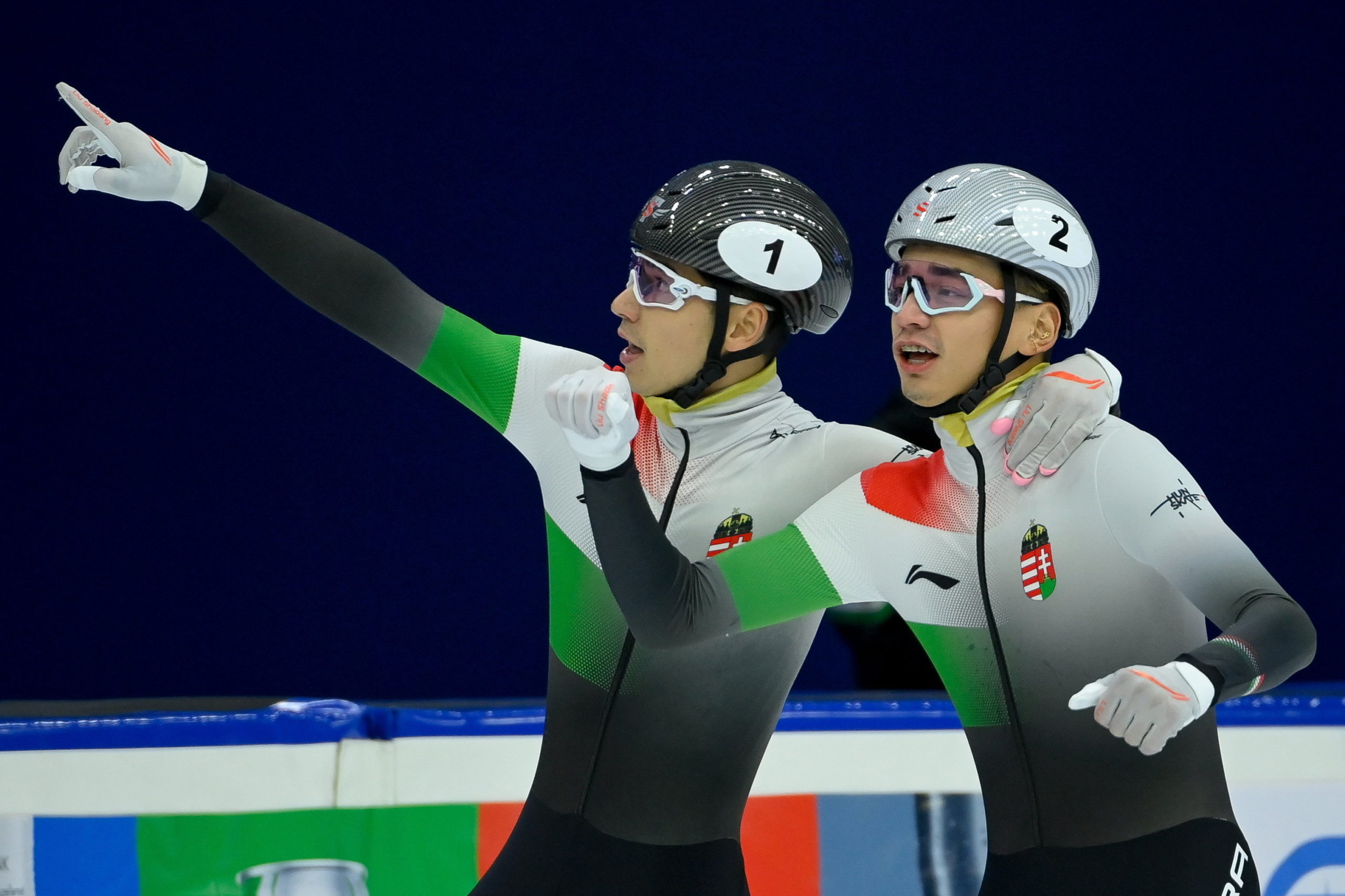 Liuék révén kettős magyar siker a gyorskorcsolya világkupán