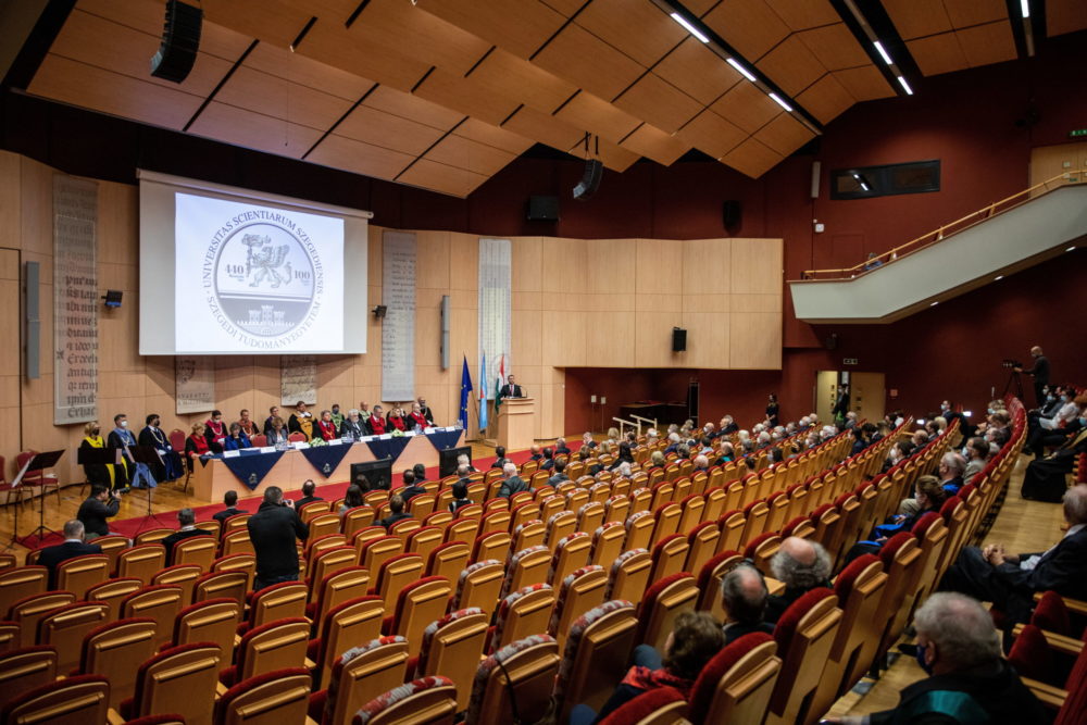 A felsőoktatás centenáriumát ünnepelték Szegeden