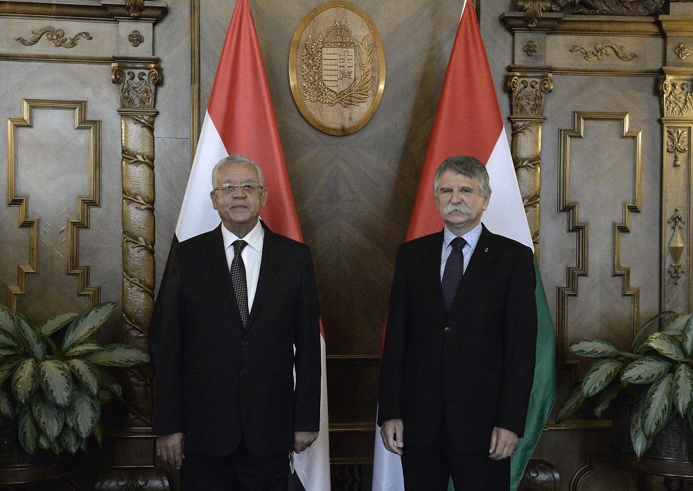 Kövér László az egyiptomi parlamenti elnököt fogadta