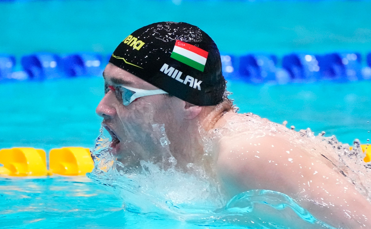 Milák Kristóf a legjobb idővel döntős