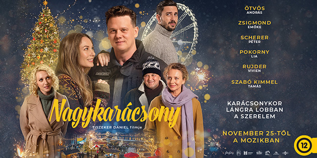 November végén kerül a mozikba a Nagykarácsony