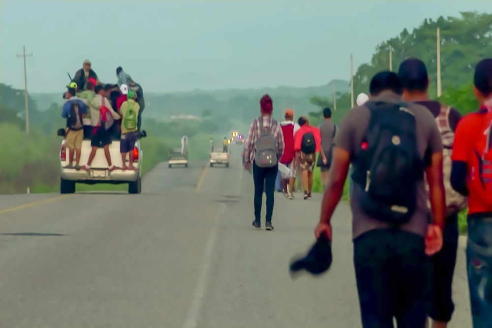 Újabb migránskaraván indult meg az Egyesült Államok felé