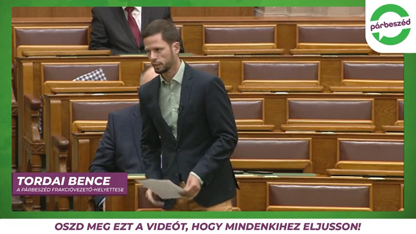 Tordai: Megtennék, hogy a barnára rothadt narancsot nem hazudják zöldnek?