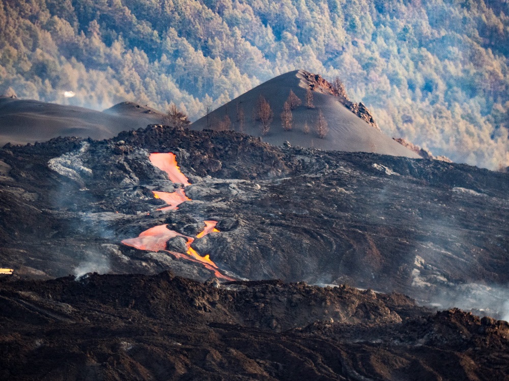 Vulkánkitörés Spanyolországban