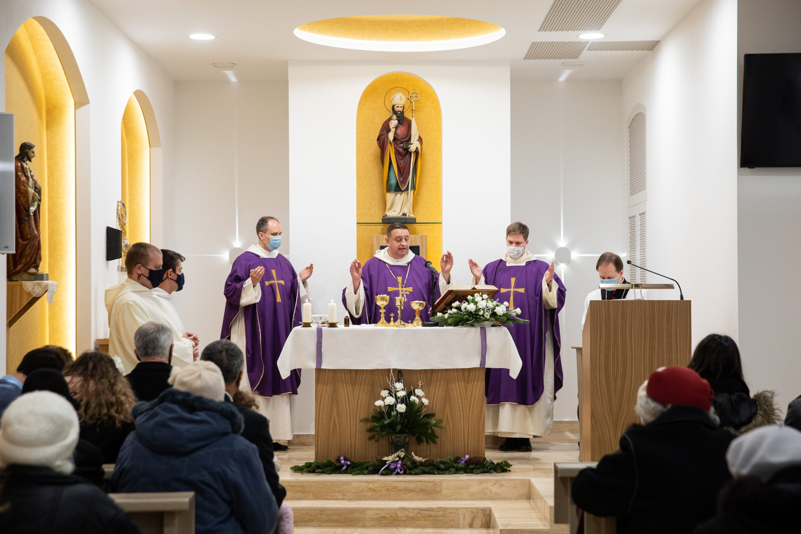 Felújították az újlipótvárosi Szent Ágoston-kápolnát