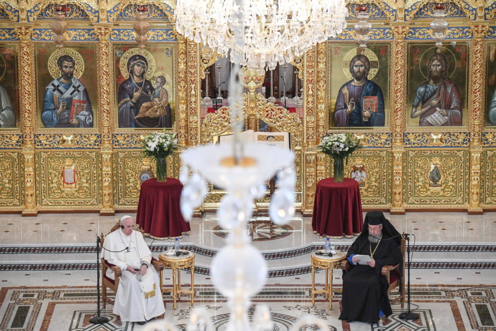 A ciprusi ortodox egyházfővel találkozott Ferenc pápa