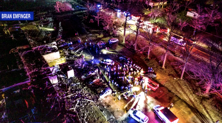 Tornádók pusztítottak Arkansas államban