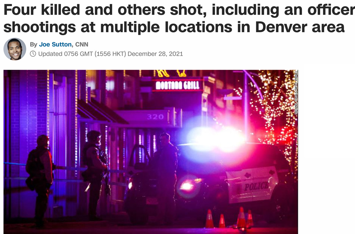 Többeket megölt egy fegyveres ámokfutó, mielőtt végeztek vele