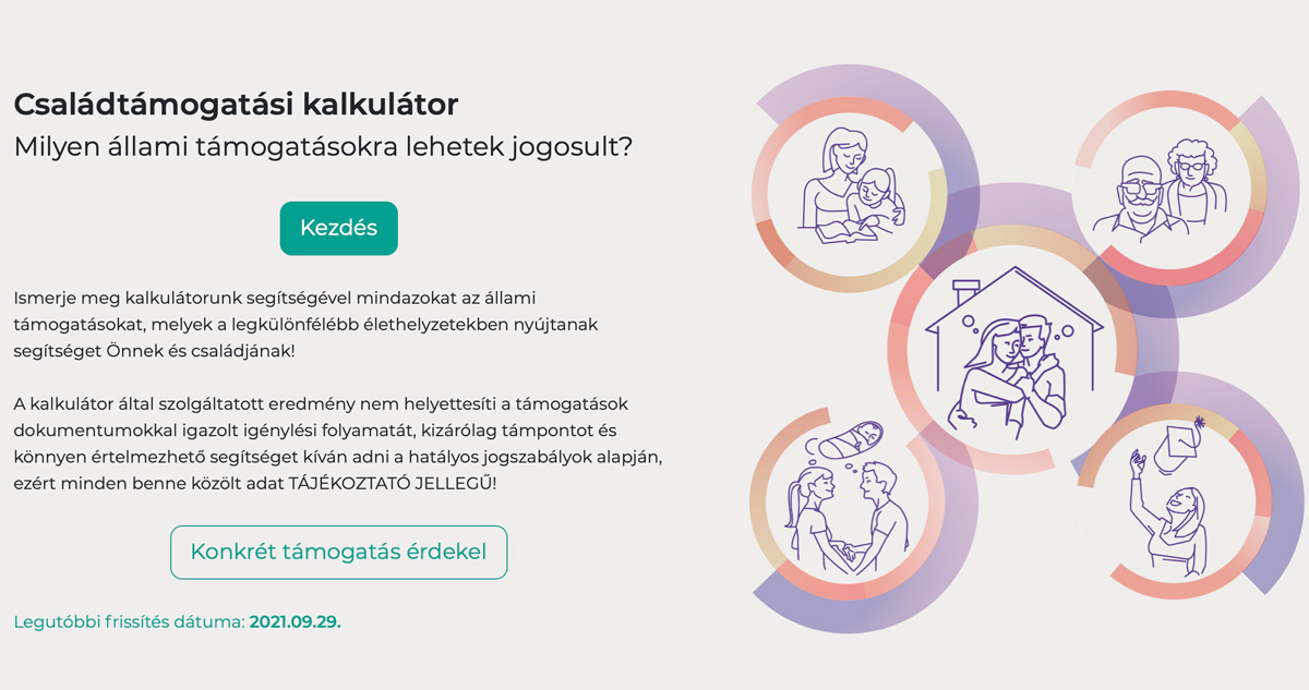 Családtámogatási kalkulátort indított a kormány