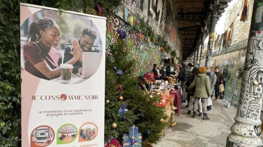 Kizárólag fekete kereskedők árulhattak Párizs karácsonyi vásárán