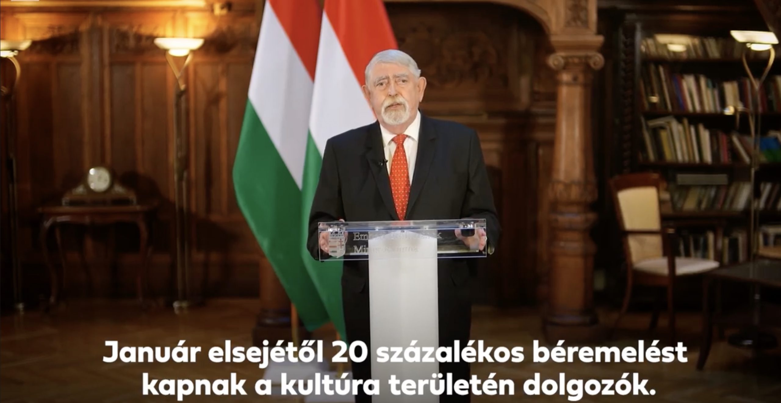 Januártól 20 százalékos béremelést kapnak a kulturális dolgozók