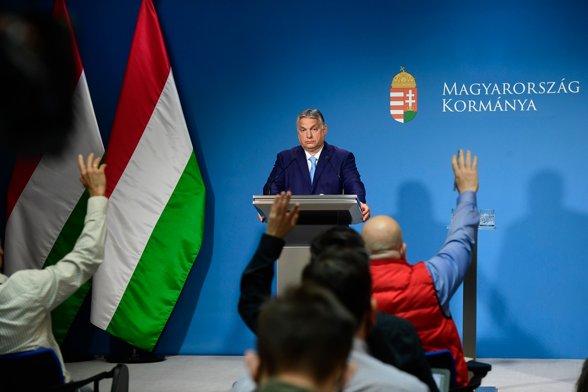 Orbán Viktor tartja az év utolsó Kormányinfóját