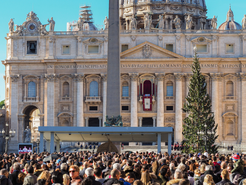 Ferenc pápa ismét a Szent Péter-bazilikánál mondja el karácsonyi beszédét