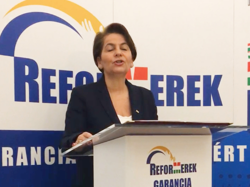 Immár Varga-Damm Andrea is miniszterelnök-jelölt