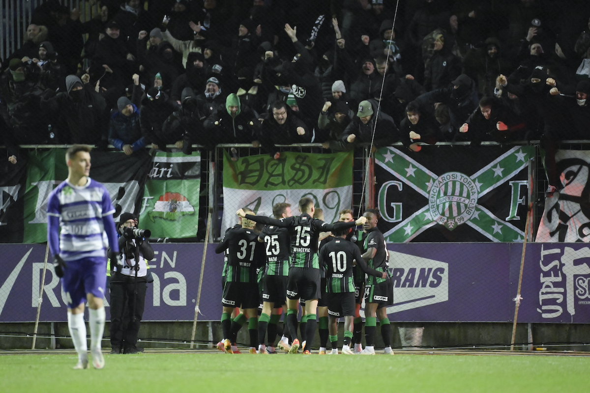 Győzött a derbin Fradi, visszavette az első helyet a bajnokságban