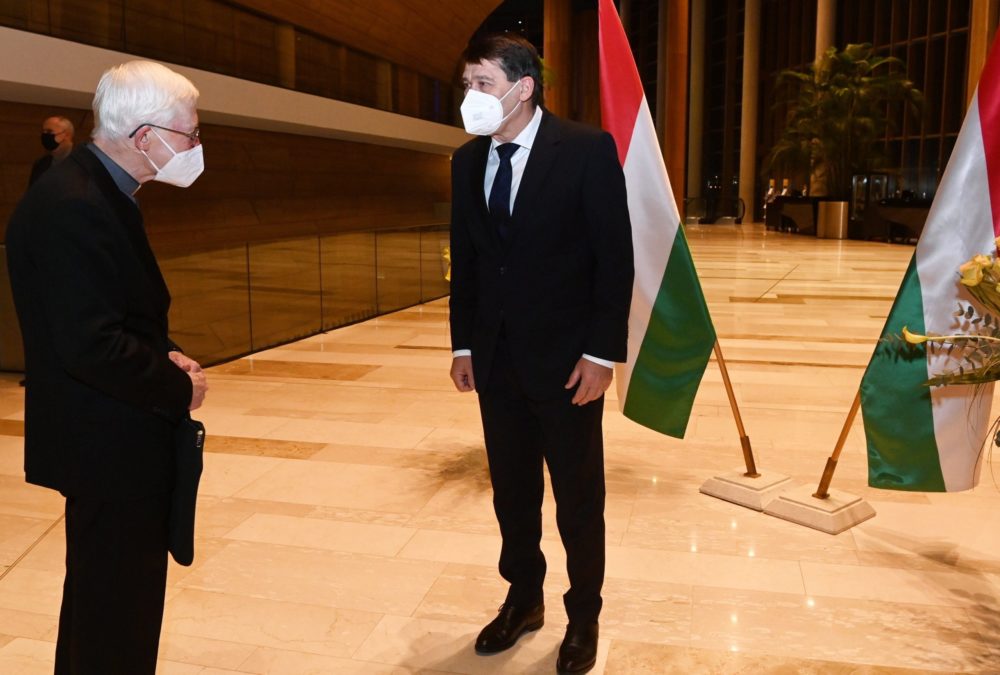 Áder János a diplomáciai testület tagjait fogadta a Müpában