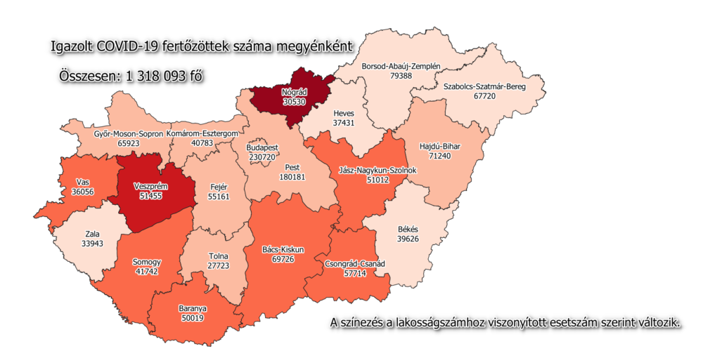 Több mint kilencezer új fertőzöttet igazoltak, elhunyt 81 beteg
