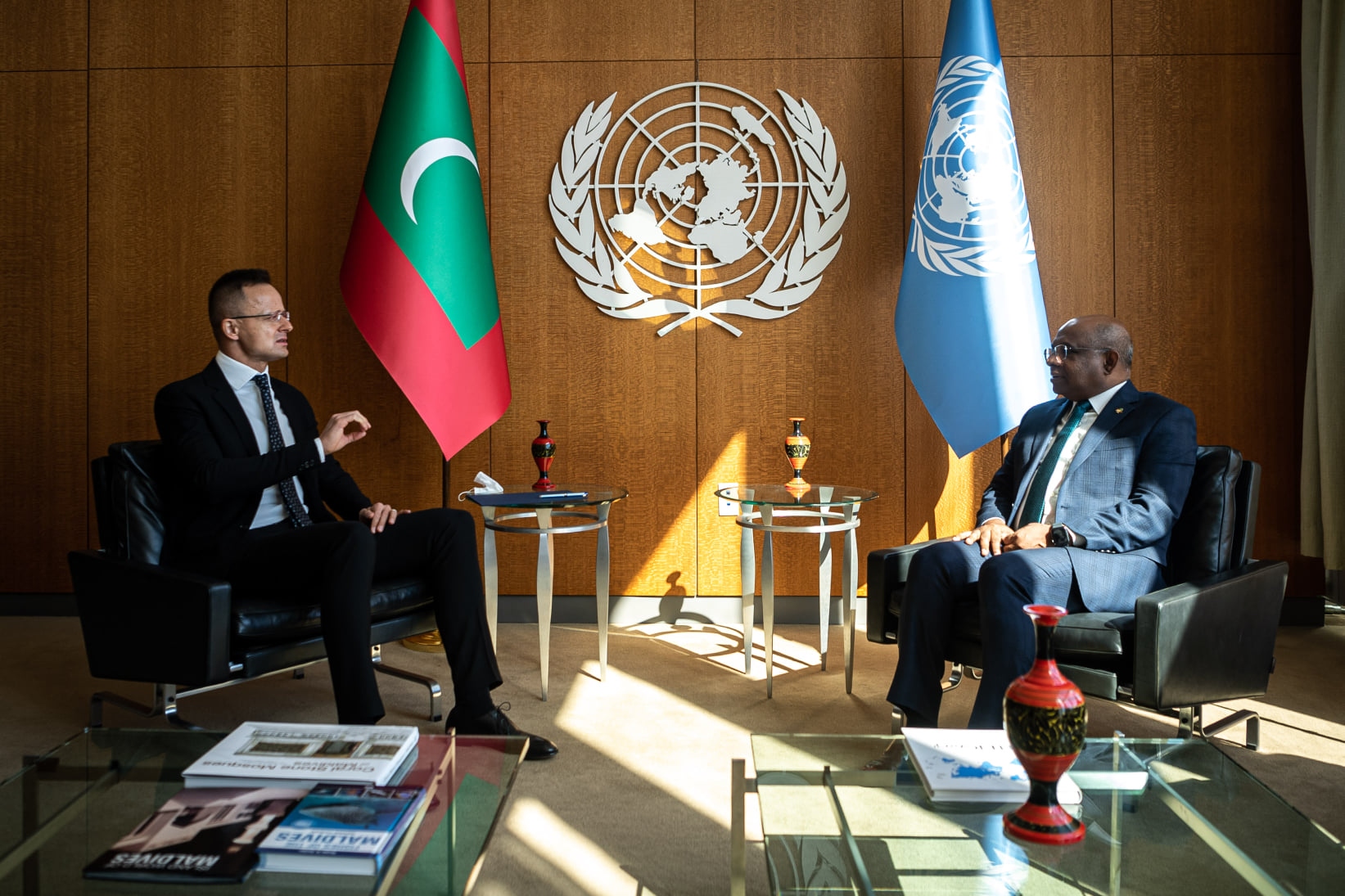 Szijjártó Péter New Yorkban tárgyal a béke érdekében