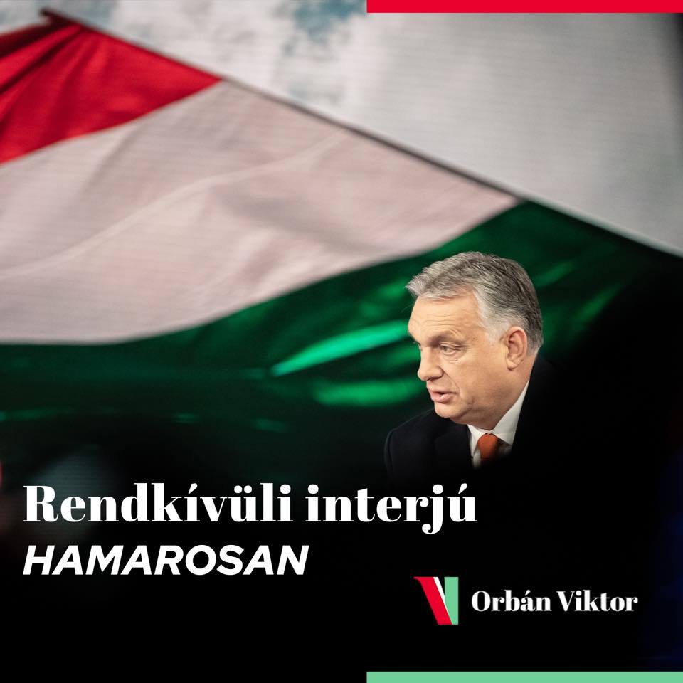Rendkívüli interjú Orbán Viktorral – itt visszanézheti