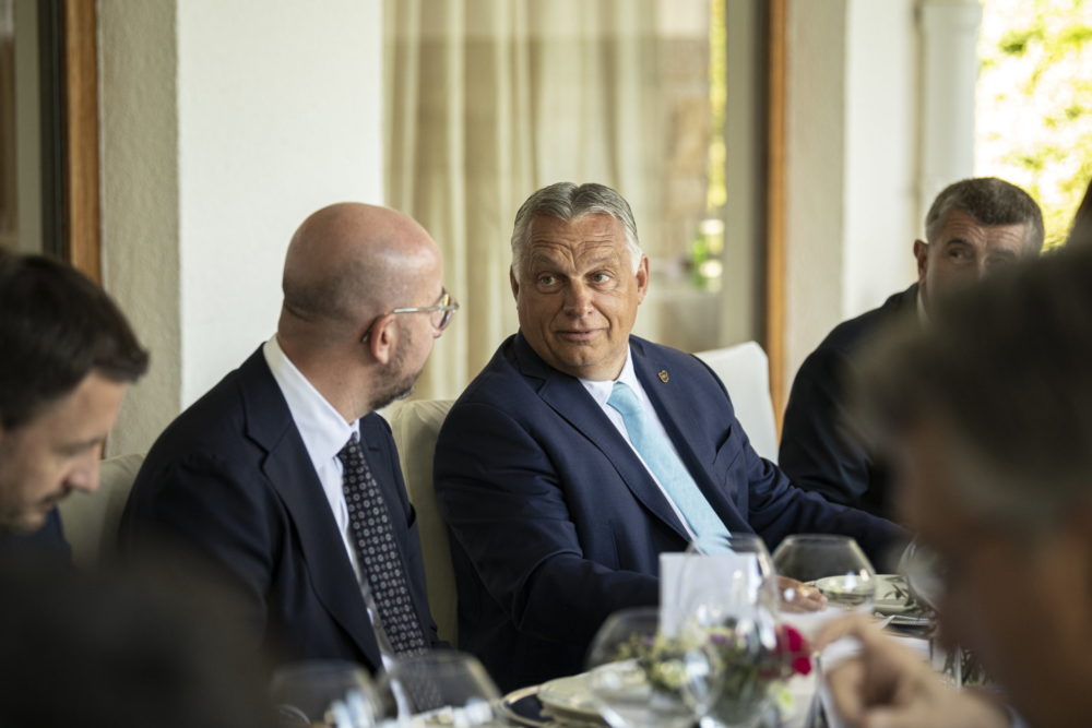 Az Európai Tanács elnökével tárgyalt Orbán Viktor