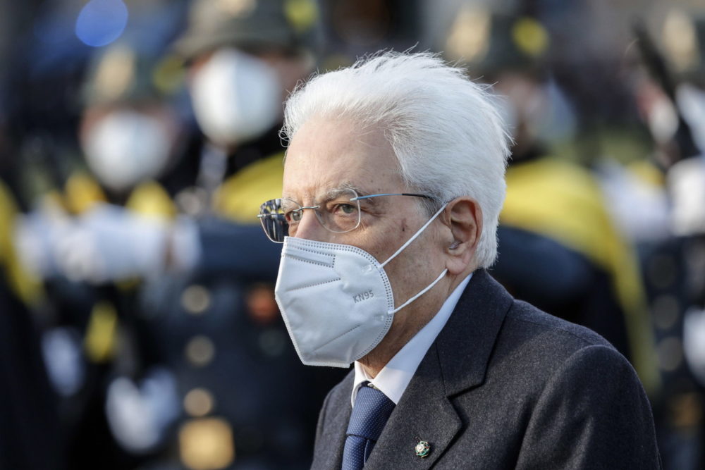 Sergio Mattarella olasz államfő megkezdte második mandátumát