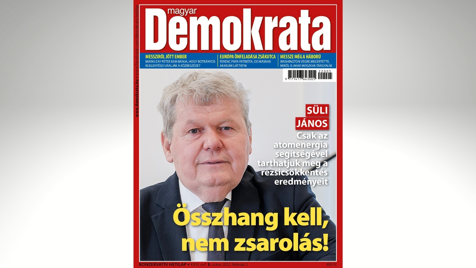 Összhang kell, nem zsarolás!