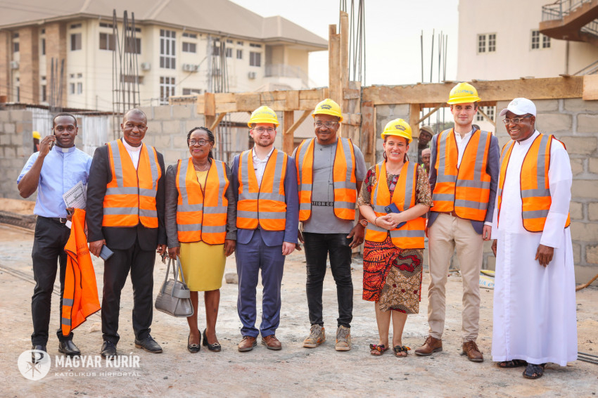 Nővérképző építésében segít a Hungary Helps Nigériában