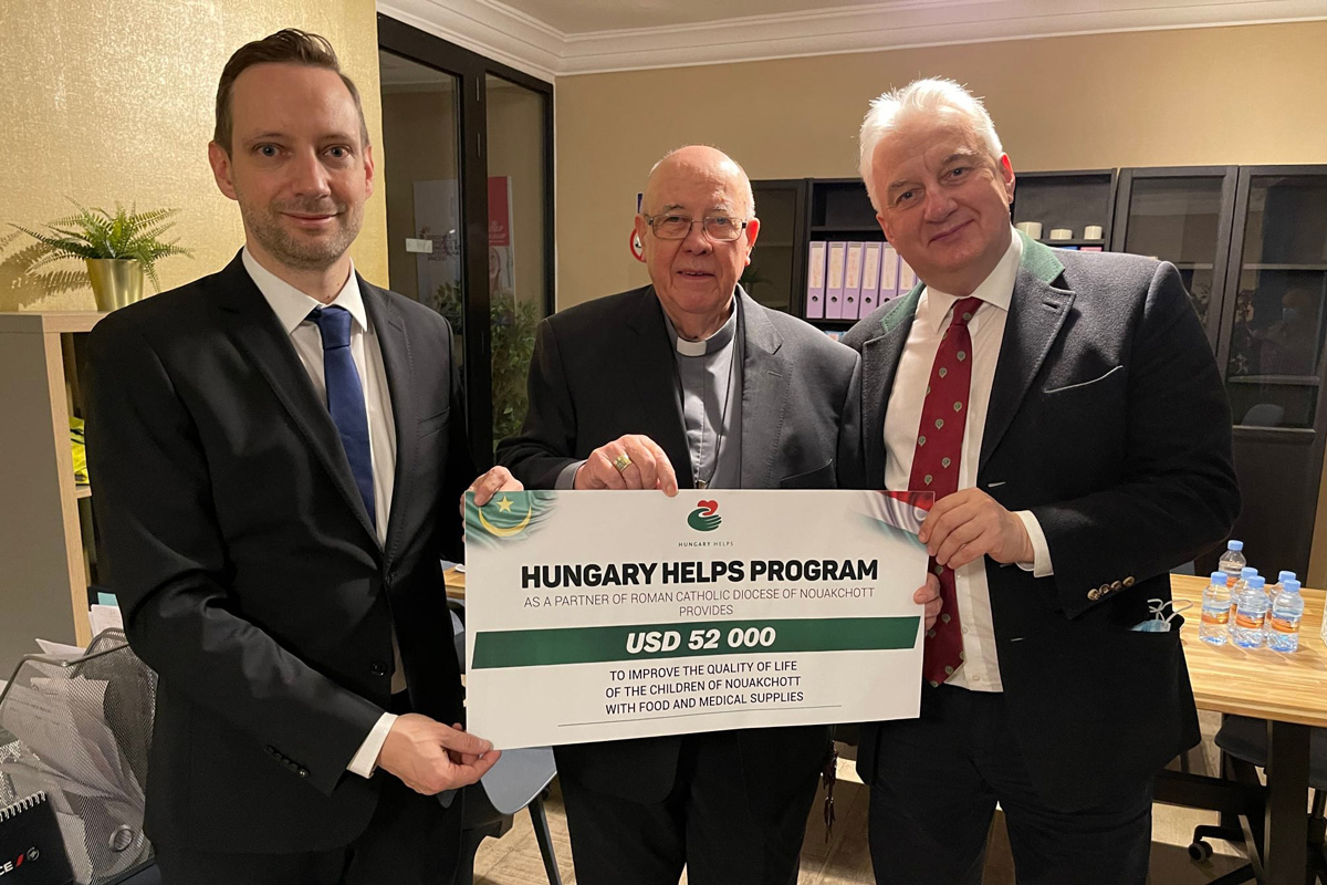 Mauritániában is segít a Hungary Helps