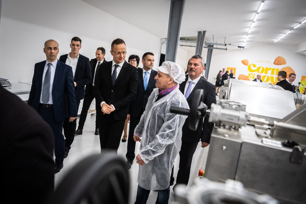 Malomipari üzemet adtak át Tiszafüreden