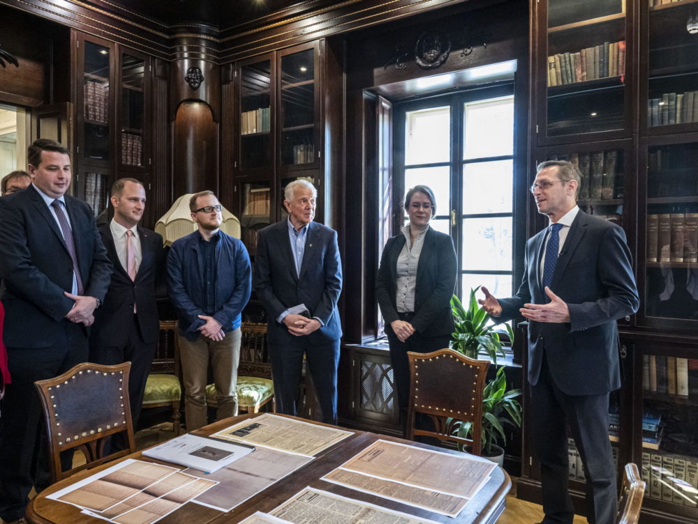 Átadták a Klebelsberg Kastély könyvtárát