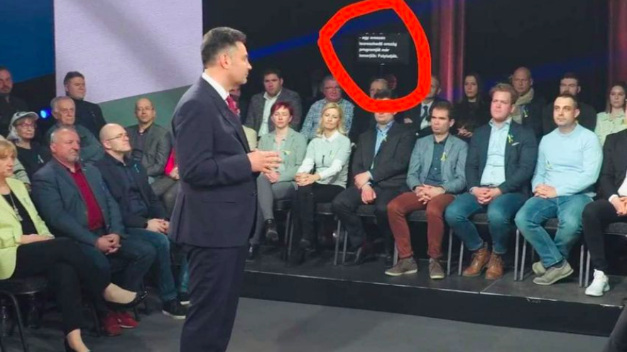 Márki-Zay Péter súgógépes beszédét is vágni kellett