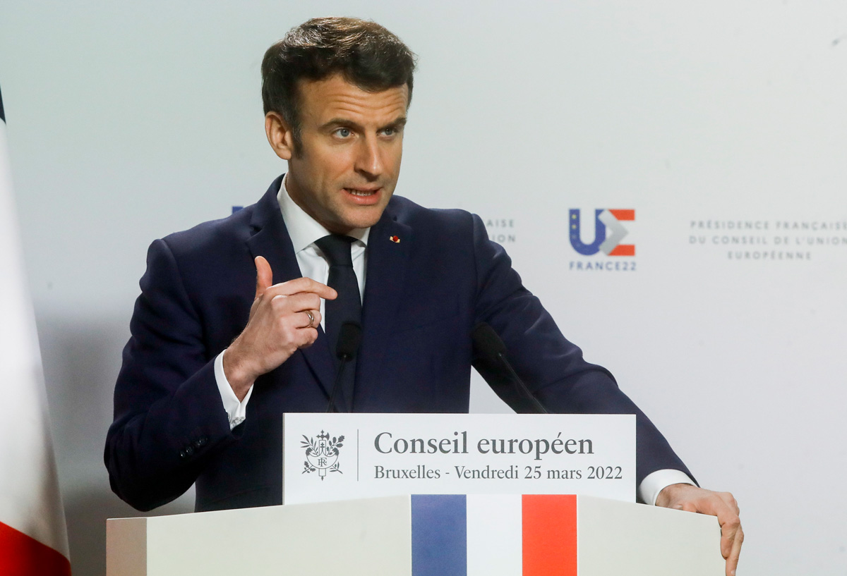 Macron óvatosságra intett Biden Putyint sértő szavai után