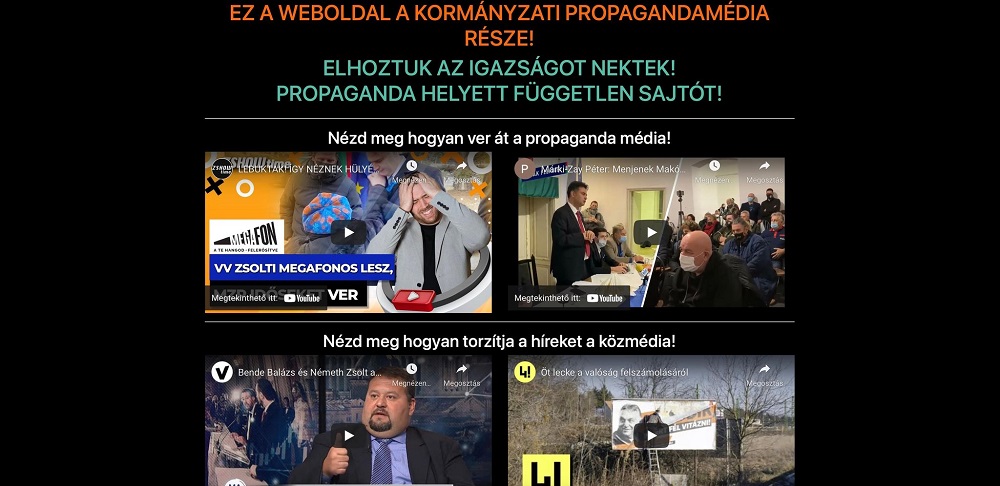 Jobboldali portálokat hekkeltek meg a kampányfinisben