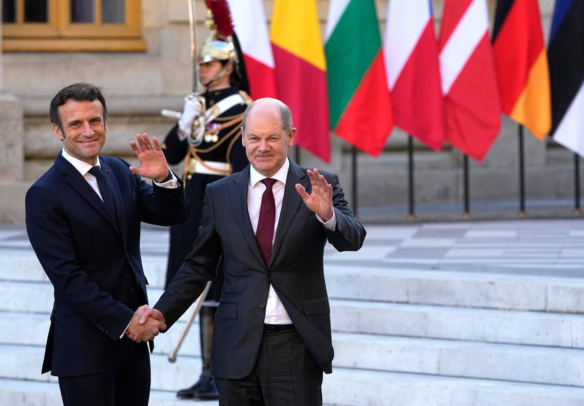 Macron szerint a háború hatására az EU gyorsabban és erősebben változhat