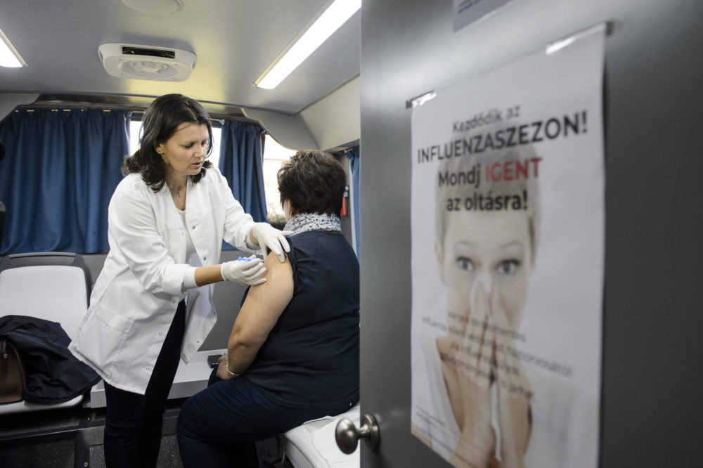 Tovább csökkent az influenzás betegek száma