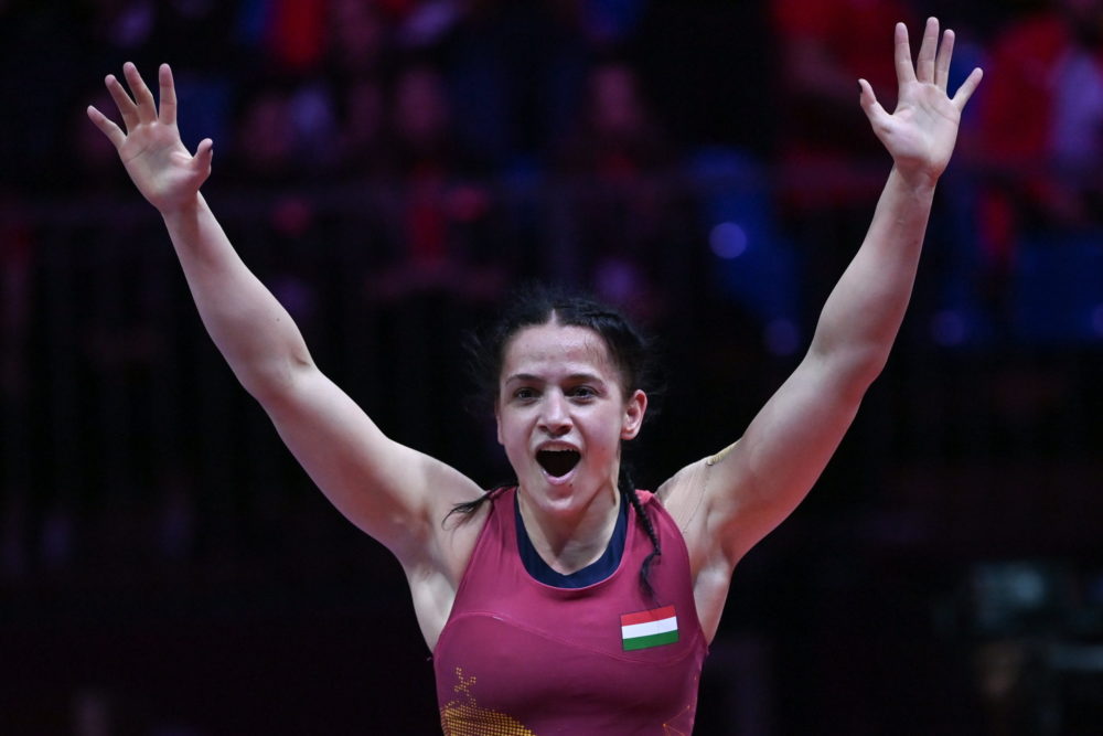 Dollák Tamara bronzérmet nyert a budapesti birkózó Európa-bajnokságon