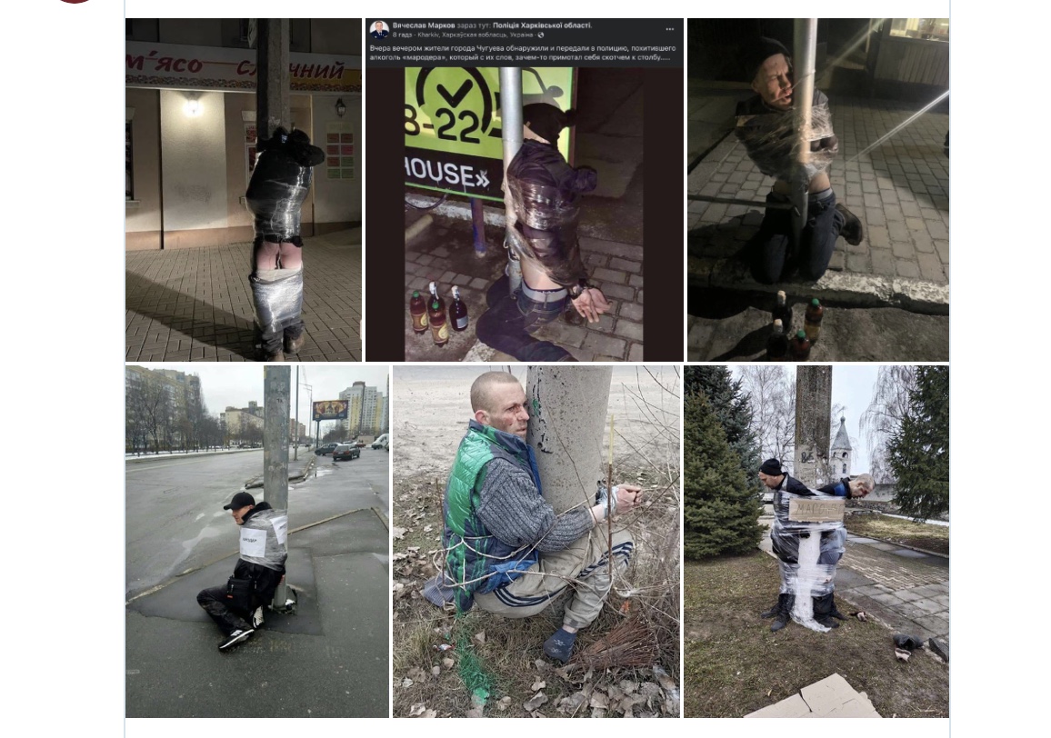 Nyilvánosan megszégyenítik és akár megkínozzák a tolvajokat Ukrajnában