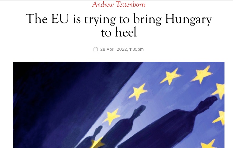 The Spectator: Brüsszel szerint Magyarország egy „elszabadult hajóágyú”